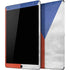 Czech Republic Flag Distressed iPad Skins